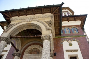 Images Dated 5th September 2009: Romania, Wallachia, Carpathian Mountains, Sinaia. New Sinaia Monastery (1800 s)