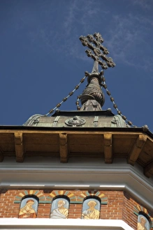 Images Dated 5th September 2009: Romania, Wallachia, Carpathian Mountains, Sinaia. New Sinaia Monastery (1800 s)