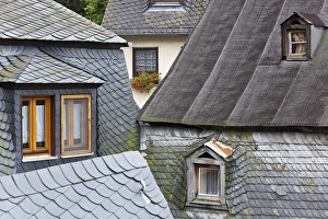 Mosel Prints: Rooftops, Beilstein, Mosel, Germany