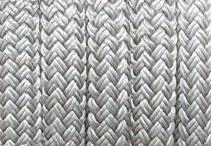 Rope Prints: Rope used for fishing was found coiled on a large spool