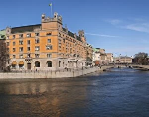 Images Dated 14th December 2007: Rosenbad building, the seat of the Swedish government and office of the Prime Minister