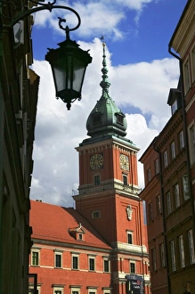 Warsaw Prints: Royal Castle with square, Warsaw, Poland