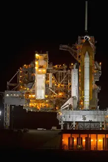 Images Dated 29th April 2011: The RSS Rollback to the final mission of Endeavour STS-134 at Cape Canaveral, Florida