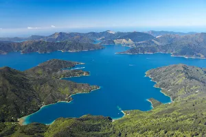 Images Dated 29th September 2005: Ruakaka Bay, Queen Charlotte Sound, Marlborough Sounds, South Island, New Zealand