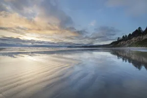 Ruby Beach afterglow Olympic National Park, Washington State