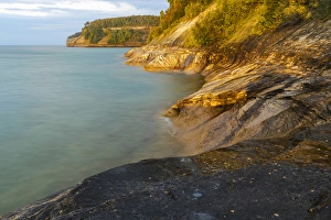 Miners Beach Prints: Rugged shoreline, Lake Superior, Pictured Rocks National Lakeshore, Upper Peninsula