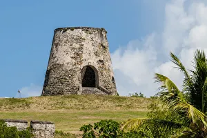 Images Dated 24th April 2019: Ruins of Rust Op Twist Sugar Mill plantation, St. Croix, US Virgin Islands