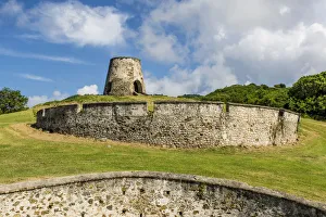 Images Dated 24th April 2019: Ruins of Rust Op Twist Sugar Mill plantation, St. Croix, US Virgin Islands