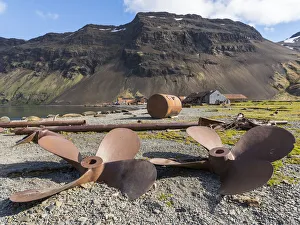 Images Dated 29th October 2017: Ruins of Stromness Whaling Station in South Georgia