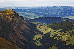 Images Dated 2nd November 2005: Rural countryside viewed from Pilatus Mountain, near Lucerne, Switzerland