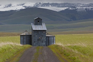 Silo Prints: Rural landscape, Oregon, USA