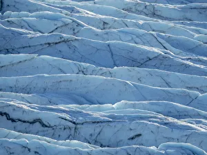 Qeqqata Kommunia Prints: Russell Glacier close to the Greenland Ice Sheet near Kangerlussuaq. Greenland, Denmark