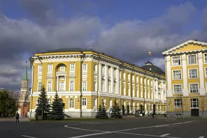 Kremlin Prints: Russia, Moscow, Kremlin, Senate Palace, Presidents residence, RESTRICTED: Not