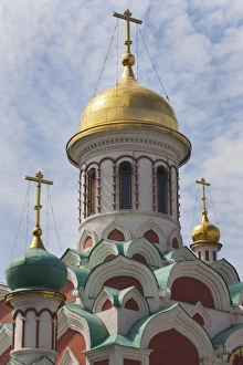 Kremlin Prints: Russia, Moscow Oblast, Moscow, Red Square-area, Kazan Cathedral
