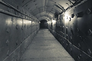 Moscow Region Prints: Russia, Moscow Oblast, Moscow, Taganka-area, ZKP Tagansky Cold War Museum, underground