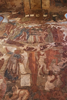 Russia, Novgorod Oblast, Veliky Novgorod, Cathedral of Our Lady of the Sign, interior