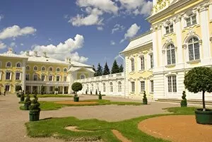 Russia. Petrodvorets. Peterhof Palace. Peter the Greats Summer Palace. Grand Palace