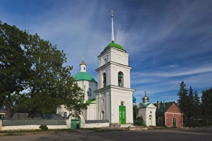 Build Prints: Russia, Pskovskaya Oblast, Pechory, Pechory Monastery, church on Sbornaya Street