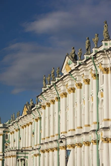 Images Dated 30th May 2011: Russia, Saint Petersburg, Center, Winter Palace and Hermitage Museum, late afternoon