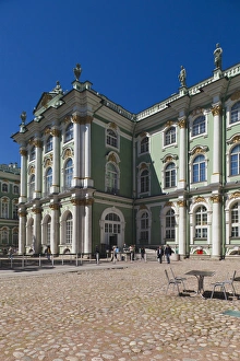Images Dated 31st May 2011: Russia, Saint Petersburg, Center, Winter Palace, Hermitage Museum, exterior