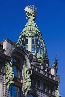Build Prints: Russia, Saint Petersburg, Center, Singer Building detail