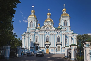 Images Dated 1st June 2011: Russia, Saint Petersburg, Mariinsky, Nikolsky Cathedral