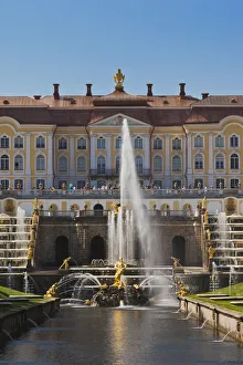Images Dated 1st June 2011: Russia, Saint Petersburg, Peterhof, Grand Palace