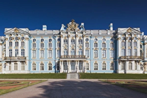 Russia, Saint Petersburg, Pushkin-Tsarskoye Selo, Catherine Palace