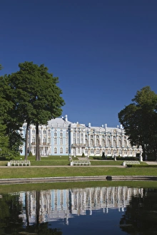 Images Dated 9th June 2011: Russia, Saint Petersburg, Pushkin-Tsarskoye Selo, Catherine Palace