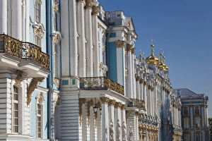 Images Dated 9th June 2011: Russia, Saint Petersburg, Pushkin-Tsarskoye Selo, Catherine Palace