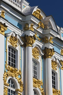 Russia, Saint Petersburg, Pushkin-Tsarskoye Selo, Catherine Palace