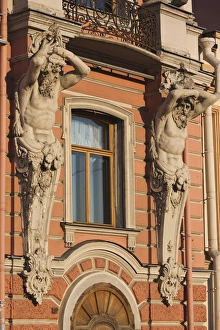 Images Dated 1st June 2011: Russia, Saint Petersburg, Vosstaniya, Beloselsky-Belozersky Palace, exterior building