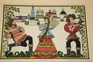 Russia. Sergiev Posad. Folk art