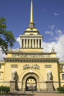 Images Dated 21st July 2007: Russia. St. Petersburg. The Admiralty