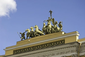 Images Dated 21st July 2007: Russia. St. Petersburg. General Staff Building