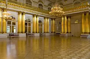 Images Dated 2nd September 2008: Russia, St. Petersburg, The Hermitage (aka Winter Palace). The Armorial Hall. (RF)