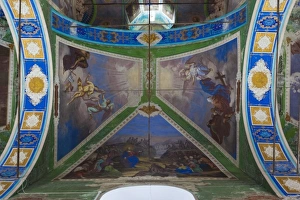 Russia, Vladimir Oblast, Golden Ring, Suzdal, Resurrection Church, interior