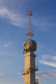 Images Dated 20th May 2011: Russia, Yaroslavl Oblast, Golden Ring, Yaroslavl, Volga Riverfront, Riverboat station