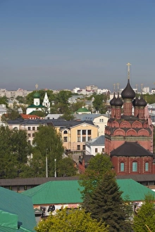 Images Dated 21st May 2011: Russia, Yaroslavl Oblast, Golden Ring, Yaroslavl, Yaroslavl Kremlin, elevated city