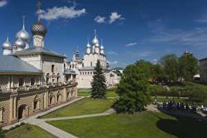 Russia, Yaroslavl Oblast, Golden Ring, Rostov-Veliky, Rostov Kremlin, Church of the Hodigitria