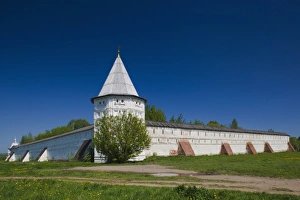 Images Dated 23rd May 2011: Russia, Yaroslavl Oblast, Golden Ring, Pereslavl-Zalessky, Goritzky Monastery, outer