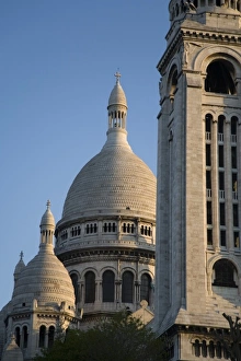 Images Dated 21st April 2007: Sacre Coeur Basilica, Mont Martre, Paris, France