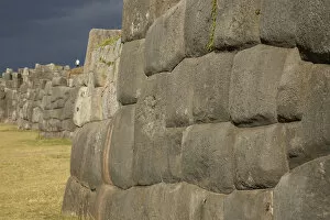 Images Dated 16th May 2005: Sacsayhuaman, Inca ruins of military and religious significance. Walls are made
