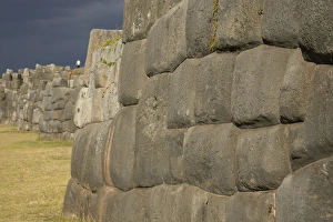 Images Dated 16th May 2005: Sacsayhuaman, Inca ruins of military and religious significance. Walls are made