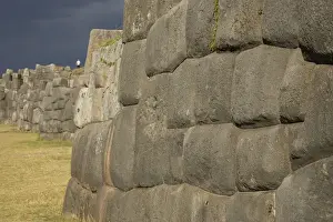 Images Dated 16th May 2005: Sacsayhuaman, Inca ruins of military and religious significance. Walls are made