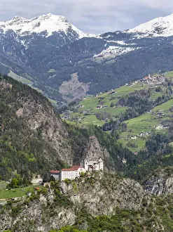 Images Dated 27th April 2012: Saeben monastery near Klausen in the Eisack Valley in South Tyrol