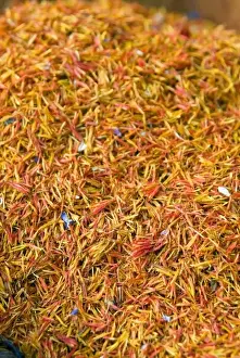 Market Place Prints: Saffron, Spice Market, Dubai, United Arab Emirates, Middle East