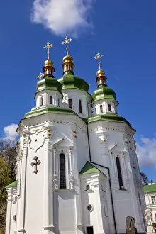 Ukraine Gallery: Saint George Cathedral Vydubytsky Monastery Kiev Ukraine