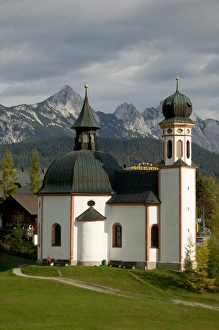 Saint Oswald Church, Seefeld, Tirol, Austria