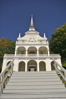 Images Dated 27th August 2007: Sainte-Anne-de-Beaupre, North America, Canada, Quebec. Scala Santa Chapel (Chapel